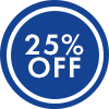 25% Off
