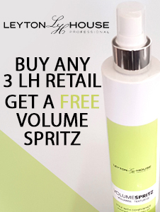Leyton House Retail Deal - Buy any 3 and get a Volume Spritz FREE