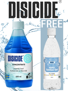 Disicide Concentrate Deal - FREE 500ml Hand Gel 