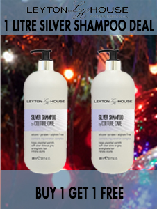Leyton House 1 Litre Silver Shampoo BOGOF