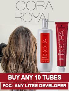 Igora Royal 10 Tube Deal- Developer FOC