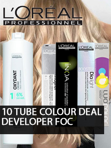 Loreal 10 Tube Colour Deal- FOC Developer