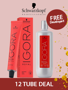 Schwarzkopf Igora Royal Deal - Buy 12 Get a Developer FREE