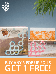 Framar Pop Up Foils Deal - Buy 3, Get 1 FREE!