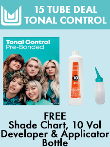 15 Tube Tonal Control Deal - FREE Shade Chart, 10 Vol & App Bottle