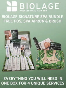 Biolage Signature Spa Bundle - POS, Apron & Brush FOC