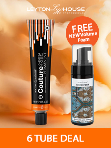 Leyton House 6 Tube Deal - Get NEW Volume Foam FREE