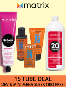 Matrix 15 Tube Deal - Developer & Mini Mega Sleek Trio Free