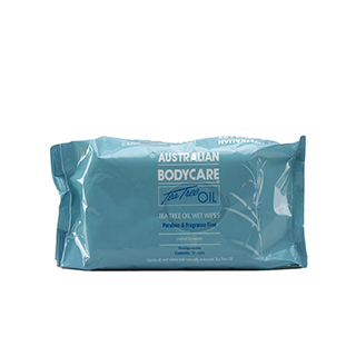 Australian Bodycare Tea Tree Hygenic Wet Wipes 36 pack