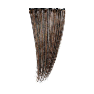 Silky Straight Clip Weft 18" (1B/33) Highlighted