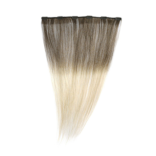 Silky Straight Clip Weft 18" 4/24 - Dip Dye