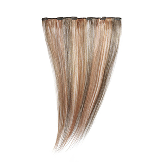 SILKY STRAIGHT CLIP WEFT 18" (6/6OR/MP67) - HIGHLIGHTED