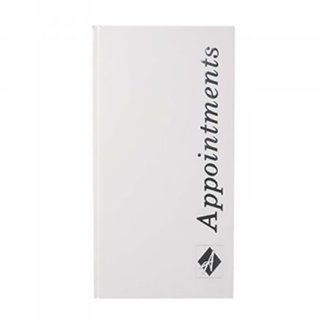 BEAUTY APPOINTMENT BOOK 3 COLUMN (WHITE)