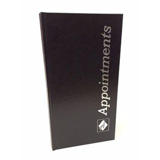 APPOINTMENT BOOK 3 COLUMN (BLACK)