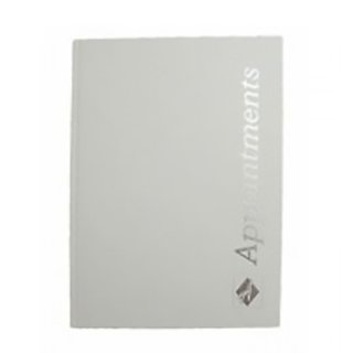 BEAUTY APPOINTMENT BOOK 6 COLUMN (WHITE)