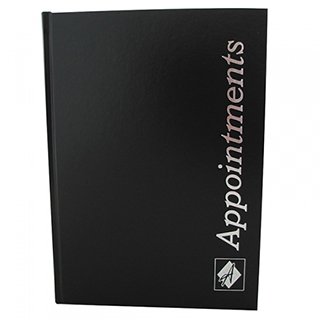 Appointment Book 6 Column (Black)