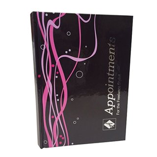 Agenda Freelance Appointment Book Black