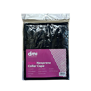 Salon Ethos Neoprene Cutting Cape Black