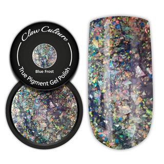 Claw Culture Gel Polish Pot Blue Frost 5g