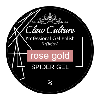 Claw Culture Spider Gel Rose Gold 5g