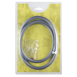 CREWE ORLANDO SILVER PVC FLEXI HOSE