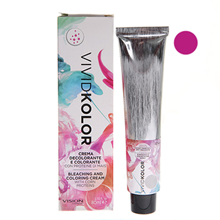 Vividkolor Bleach and Colour Cream Fushcia 80ml