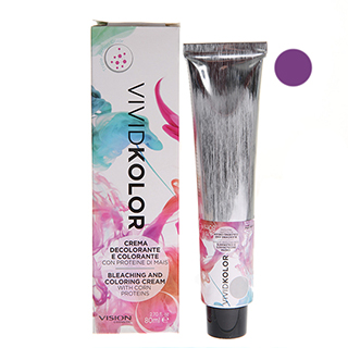 Vividkolor Bleach and Colour Cream Purple 80ml