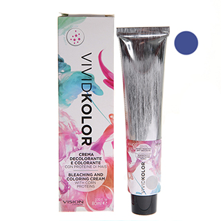 Vividkolor Bleach and Colour Cream Blue 80ml