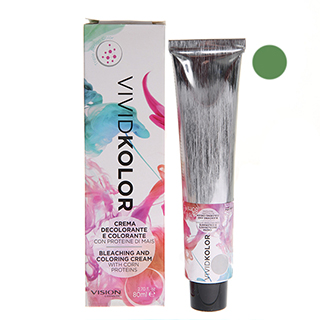 Vividkolor Bleach and Colour Cream Green 80ml