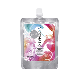 Vividmask Ammonia Free Coloured Mask Silver 200ml