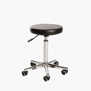 Crewe Orlando Dee Black Cutting Stool