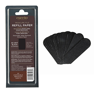 CUCCIO PEDICURE FILE 80 GRIT REFILL (50)