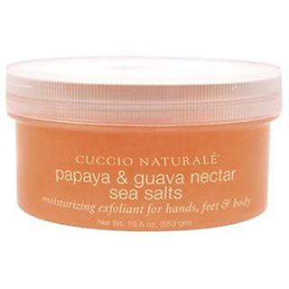 CUCCIO PAPAYA & GUAVA SEA SALTS 553G