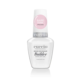 Cuccio Brush On Builder Gel With Calcium - Bare Pink 13ml
