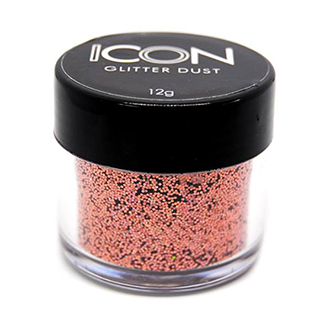 Cuccio Icon Glitter Nail Dust - Holographic Blush 15 Hex