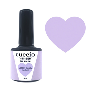 New Cuccio Gel Polish - Rainbow Sorbet Collection - Cotton Candy 9ml