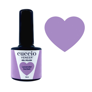 Cuccio Gel Polish - Rainbow Sorbet Collection - Lavender 9ml