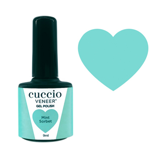 New Cuccio Gel Polish - Rainbow Sorbet Collection - Mint 9ml