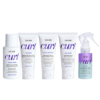 Color Wow Mini - Perfect Curls Complete Mini Trial Kit contains 5 mini products