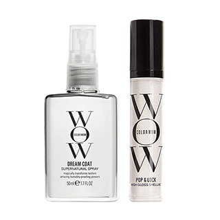 Color Wow Mini Smooth Travel Pack - Dream Coat and Pop and Lock Duo