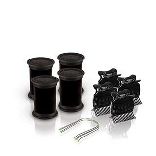 DIVA SESSION 32MM ROLLERS+CLIPS+PINS 4PK
