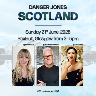 Danger Jones Event Sunday 21st June In Glasgow from 3pm - 5.00pm