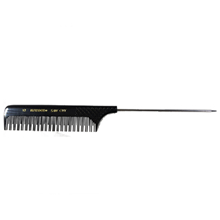 DENMAN NO.12 MATADOR BACK COMB PIN TAIL