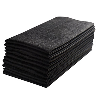 BLACK HAIR TOWELS 900PK - EASYDRY