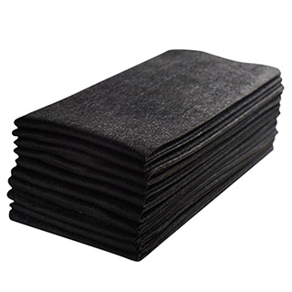 Black Hair Towels 900pk - Easydry