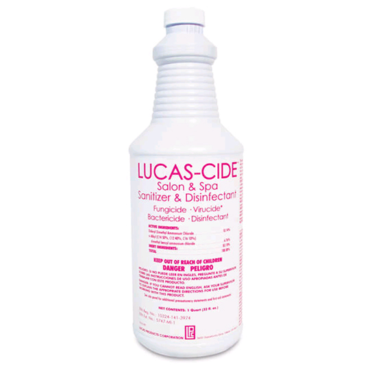 New Lucas-cide Hospital Grade Ultra Concentrate Sanitizer and Disinfectant 32floz