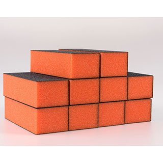 THE EDGE ORANGE SANDING BLOCK (10PK)