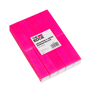 The Edge Pink Sanding Blocks 100/100 (10pk)