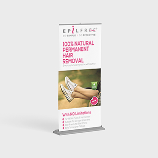 Epilfree Pop Up Banner - Converse