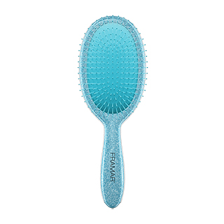 Framar Y2K Glitter Detangle Brush Lindsay (Blue)